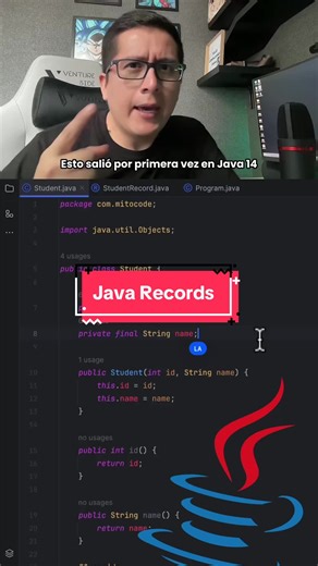 Conoce los Records en Java 14 y su Inmutabilidad