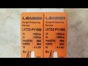 Descarcatoare pentru panouri(SPD)