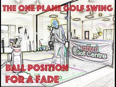 The One Plane Golf Swing - Ball Position For A Fade