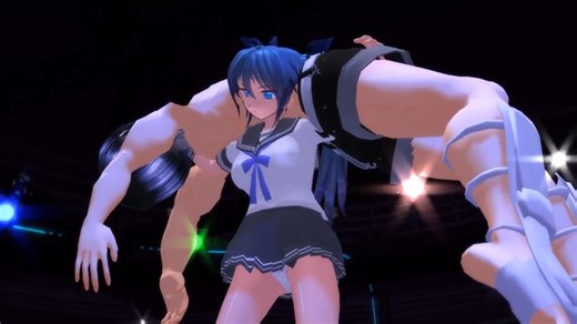 MMD格斗 初音抱汉杀
