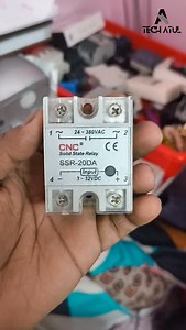 DAY 107/365 – Solid State Relay (SSR) ⚡ Bina noise aur spark ke load ON-OFF karne wala smart device 🔌 Automation aur control panel ka silent hero 👷‍♂️ #ElectricalPointOfView ke sath practical knowledge seekhte raho 💡 Download Tech Atul Application from Playstore For Course 📝 #Day107 #SolidStateRelay #SSR #ElectricalEngineering #Automation #ControlPanel #PLC #VFD #IndustrialAutomation #ElectricalPractical #TechAtul #ElectricianLife #EngineeringReels #electricalpointofview #techatul #electrica