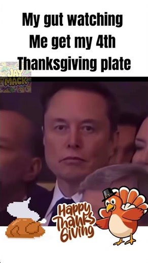Too much turkey! #thanksgiving #memes #elonmusk #funnyshorts