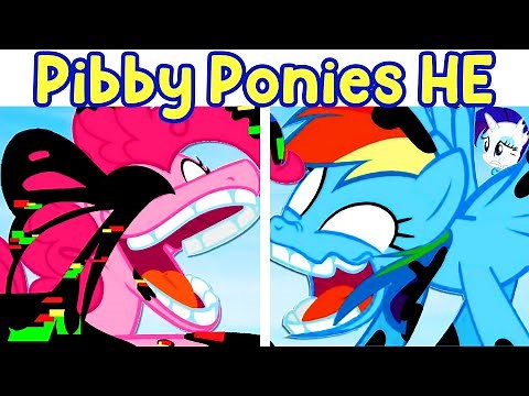 Friday Night Funkin': Pibby MLP Darkness Is Magic FULL + Cutscenes [FNF Mod/Pibby MLP/Creepypasta]