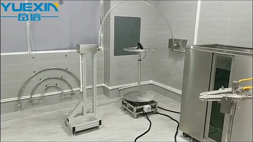 防水实验室的IPX3操作原理视频-岳信#防水实验室#IPX3