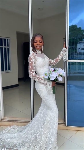 The bride who made her wedding dress- a beautifully crafted piece from EREX Advanced class