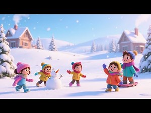 What is Snow? ❄️ Fun Cartoon Animation Explaining How Snowflakes Are Made for Kids