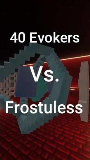 Evokers Vs Frostuless #minecraft #cosmicchaos