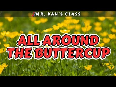 All Around the Buttercup [Elementary Song with Lyrics]