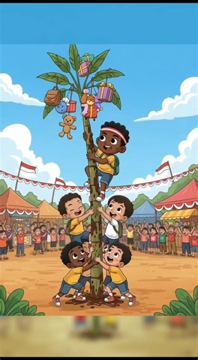 Ikut lomba kemerdekaan! #animasi #kartun #kartunlucu