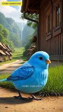 नीली पक्षी बनी एक बहादुर मां। 🐦🫡#shorts #lyricvideo