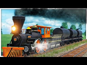 Buying my FIRST TRAIN in Transport Fever 2 (#4)