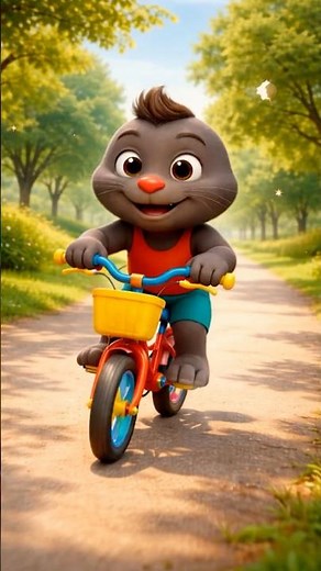 PASSEIO DE BICICLETA 🚲🚲 Desenho Infantil Divertido 🙌 Canções Infantis para Crianças