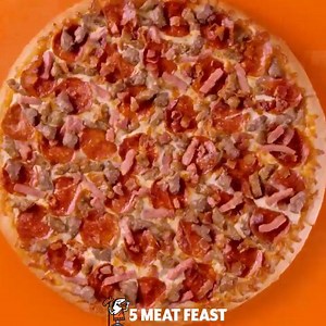 Order a big feast of 5 meats today on our app. Then skip the register with Pizza Portal® pickup. | Little Caesars