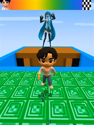 Kpop Demon Hunters Sky Jump Challenge in Minecraft