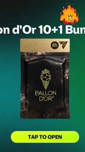 Está Es La Nueva Animación Del Balón Oro FC MOBILE 26 #fcmobile #viral #fc26 #shorts