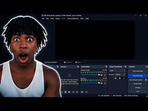 How To Stream On OBS Studio Like A Pro 👀 Full Beginner Guide