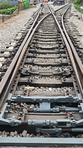 Switch switching#train #railway #track #narrowgauge