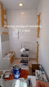 The bathroom reveal is posted! The shower door is custom, but I've done all I can with this remodel. 🙌🏼 If you’re planning a bathroom remodel and want help making design decisions, choosing materials, and to learn the steps to actually get it DONE—I’m putting together tutorials that will make it so much easier. Type BATHROOM below and I’ll add you to the list and message you as soon as they're ready! #bathroomremodel #diybathroom #homerenovationideas #designwithrhonda | Design with Rhonda