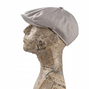 Linen 8-panel Newsboy Cap: Lightweight Gatsby Hat, Vintage Style - Etsy