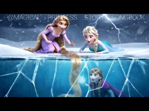 💔❄️Anna Was Trapped Under the Frozen Lake… Then Rapunzel Appeared