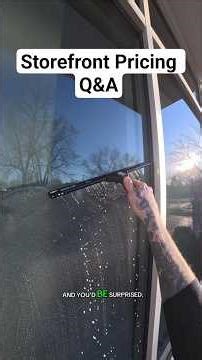 How to Price Storefront Window Cleaning (Your Questions Answered) #windowcleaning #windowwashing