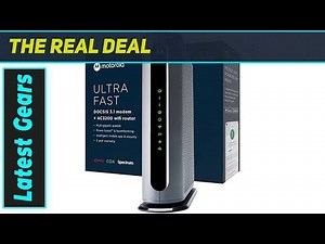 Motorola MG8702 Gaming Modem and Router: Best for Lightning-Fast Gaming and Streaming