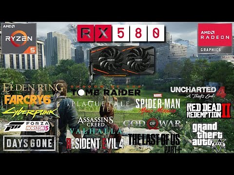 RX 580 8GB 2048SP GAMING TEST