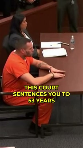 man gets sentenced to 53 years and barely holds back anger #sentences #court