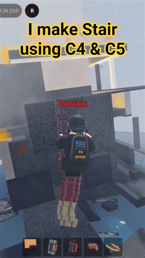 I make C4 & C5 Stair in Sail and Sink Simulator #roblox #sailandsink