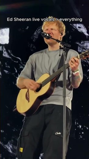 Ed Sheeran needs no auto-tune. #shorts #youtubeshorts #singer