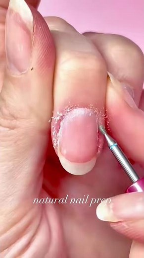 natural nail prep step by step - cozy nail vibes