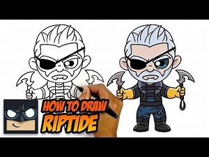 How To Draw RIPTIDE | Fortnite Chapter 2 - Videos For Kids