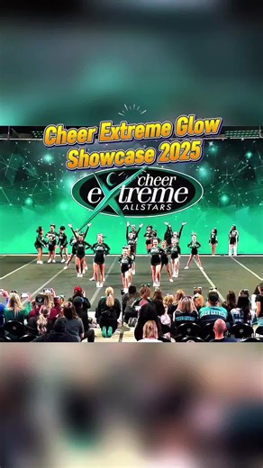 Cheer Extreme Glow Showcase 2025 #viral #sports #cheerleading #stunt #cheerleader