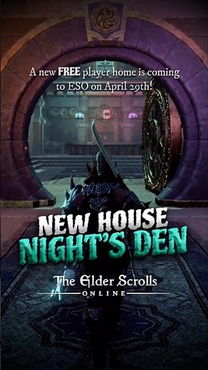 FREE ESO Player Home: The Night’s Den