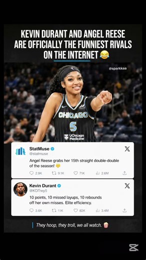 "10 Rebounds Off Her Own Misses"🔥 Kevin Durant's Savage Breakdown! #shorts