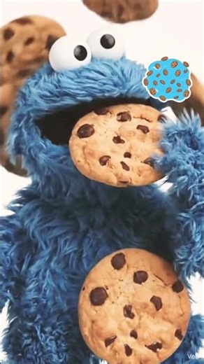 #cookiemonster #cookies #elmo cowabunga! To, Sesame Street.