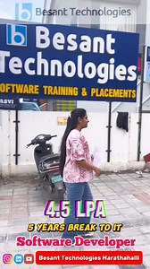 20K views · 64 reactions | 5 Years break to Developer with 4.5LPA! |...