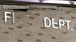 Storm destroys Ohio fire station