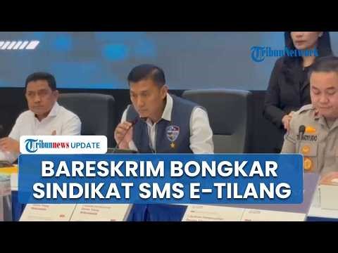 Dittipidsiber Bareskrim Bongkar Penipuan Internasional Modus SMS e-Tilang Palsu Pakai Operator Lokal