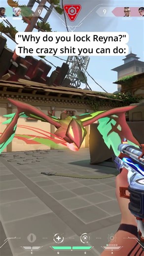The reason your bottom frag locks Reyna #valorant #valorantclips