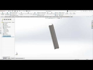Simulation Statique d'une Poutre de Charpente Métallique avec SolidWorks