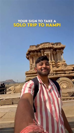 Hampi is one of the best places in South India for solo travel and this is your sign to plan one for yours. Hampi will teach you, trips need not be fancy but even simple things can leave a big impact on you. Hampi may not have green lush forests, beaches or mountains. But, Hampi has ruins from the past, ruins that tell you about our glorious past. Hampi makes you feel proud of your culture. Hampi humbles you from inside. Hampi is an experience and you should definitely visit there atleast once. 