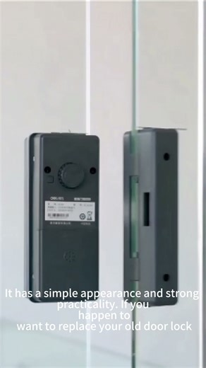 A very simple guide to installing a smart lock on a glass door.