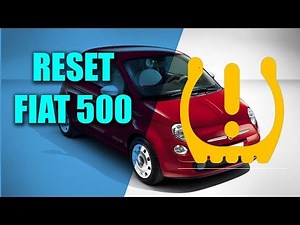 Tire reset on Fiat 500
