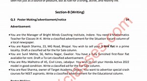 Write classified advertisements for various situations and prep... | Filo