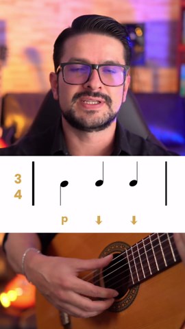 Cómo escribir, leer y tocar el ritmo de vals... ¿Quieres aprender más sobre ritmos y acompañamientos? 👉 Comenta CLASE 👈 Y te envío una invitación a mi clase gratis.