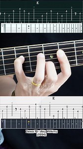 Siapa yang terpikat dengan intro gitar lagu ini? Sekarang Anda bisa memainkannya dengan mudah karena saya sudah menyiapkan tab-nya | Doni