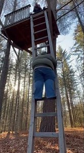 Epic Treehouse Collapse Caught on Camera #Disaster