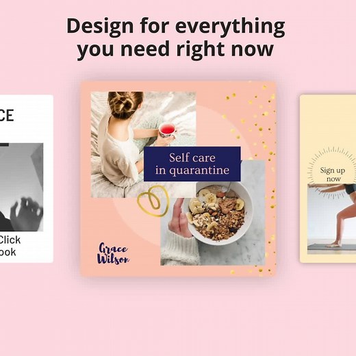 35K views · 137 reactions | No design experience? No worries! Canva has thousands of free and customizable templates for you to choose from. It’s the easy way to start designing everything you need right now. | Canva | Facebook