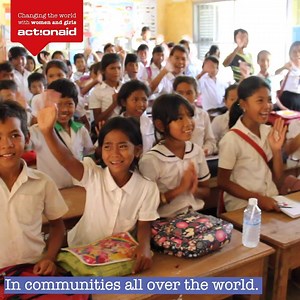 31K views · 464 reactions | This Day of the Girl, will you help invest in a girl's future and make sure she gets the chance to go to school? | ActionAid UK | Facebook